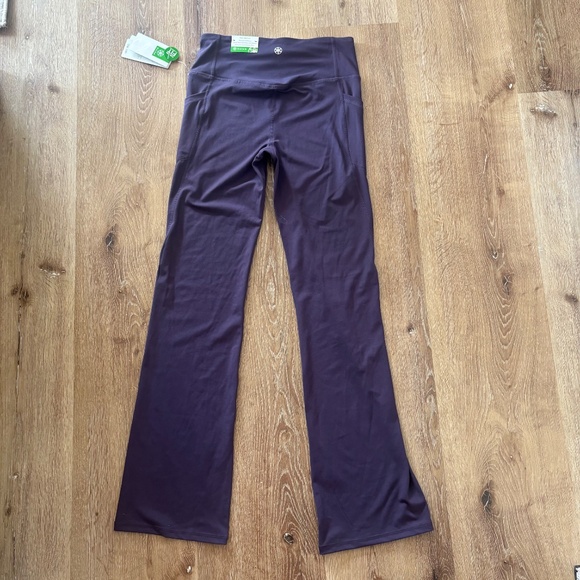 NWT Gaiam's “The OM fit” Mysterioso Purple Leggings - SIZE S - Picture 9 of 16